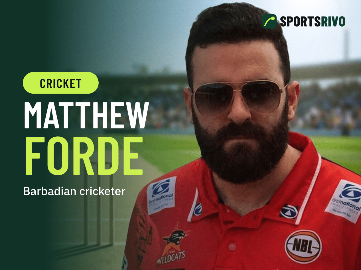 Matthew Forde cricketer profile banner for SportsRivo