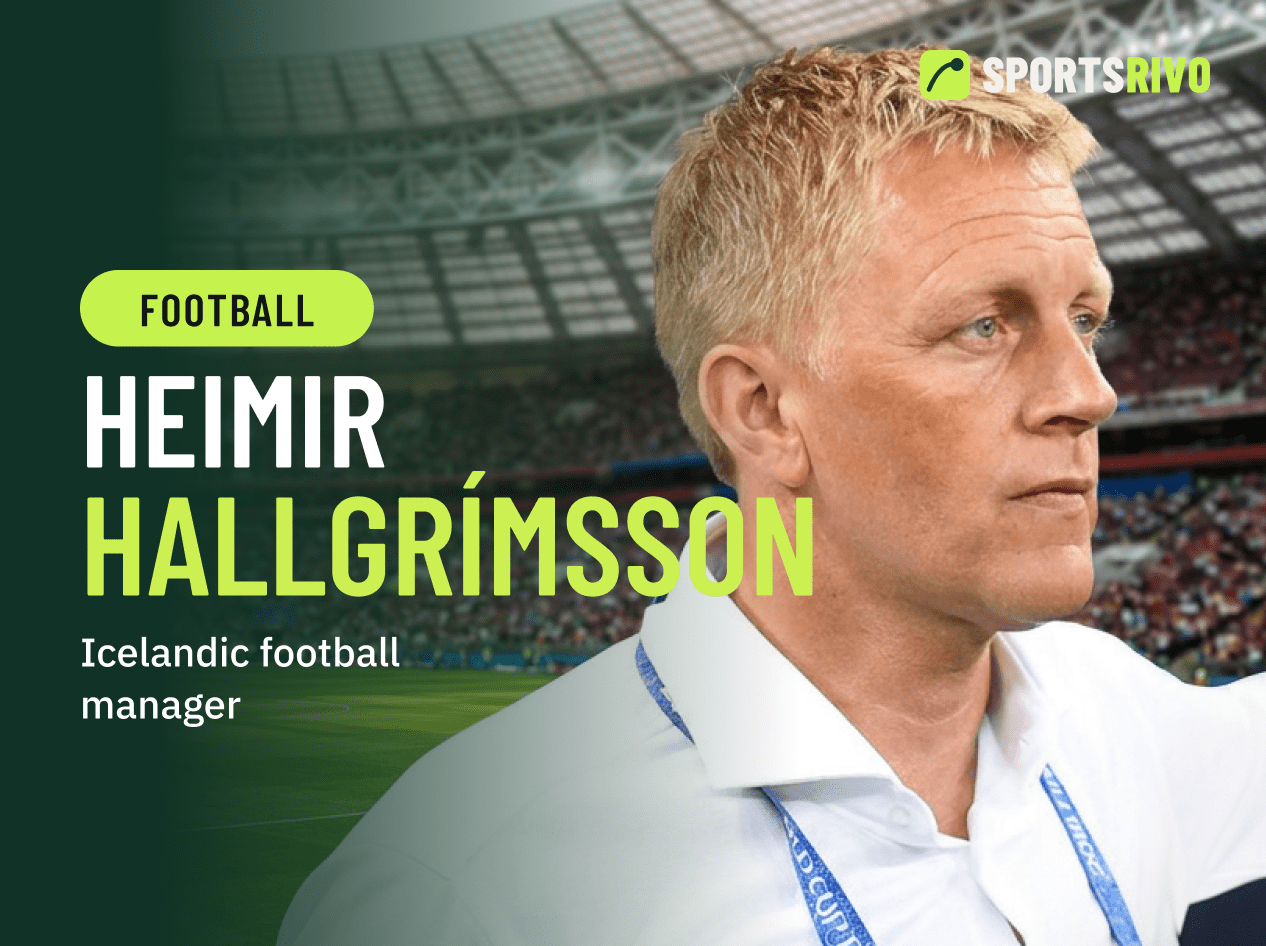 Heimir Hallgrimsson football manager profile banner for SportsRivo