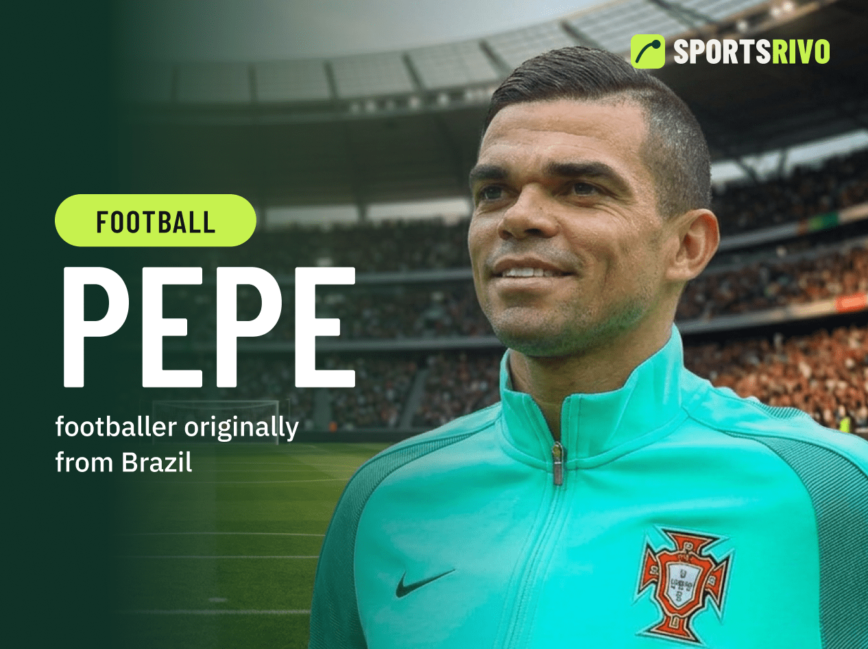 Pepe football player profile banner for SportsRivo
