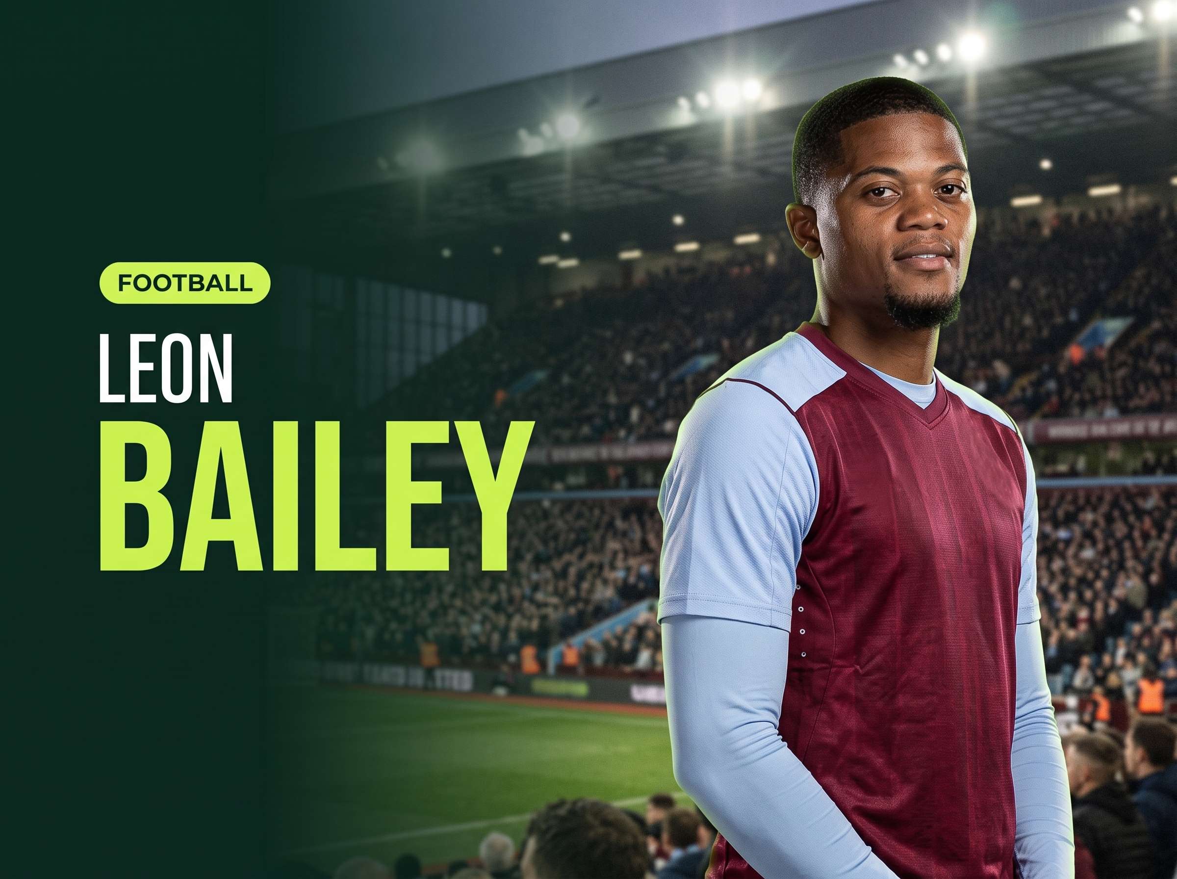 Leon Bailey Football Winger and Europa League Winner