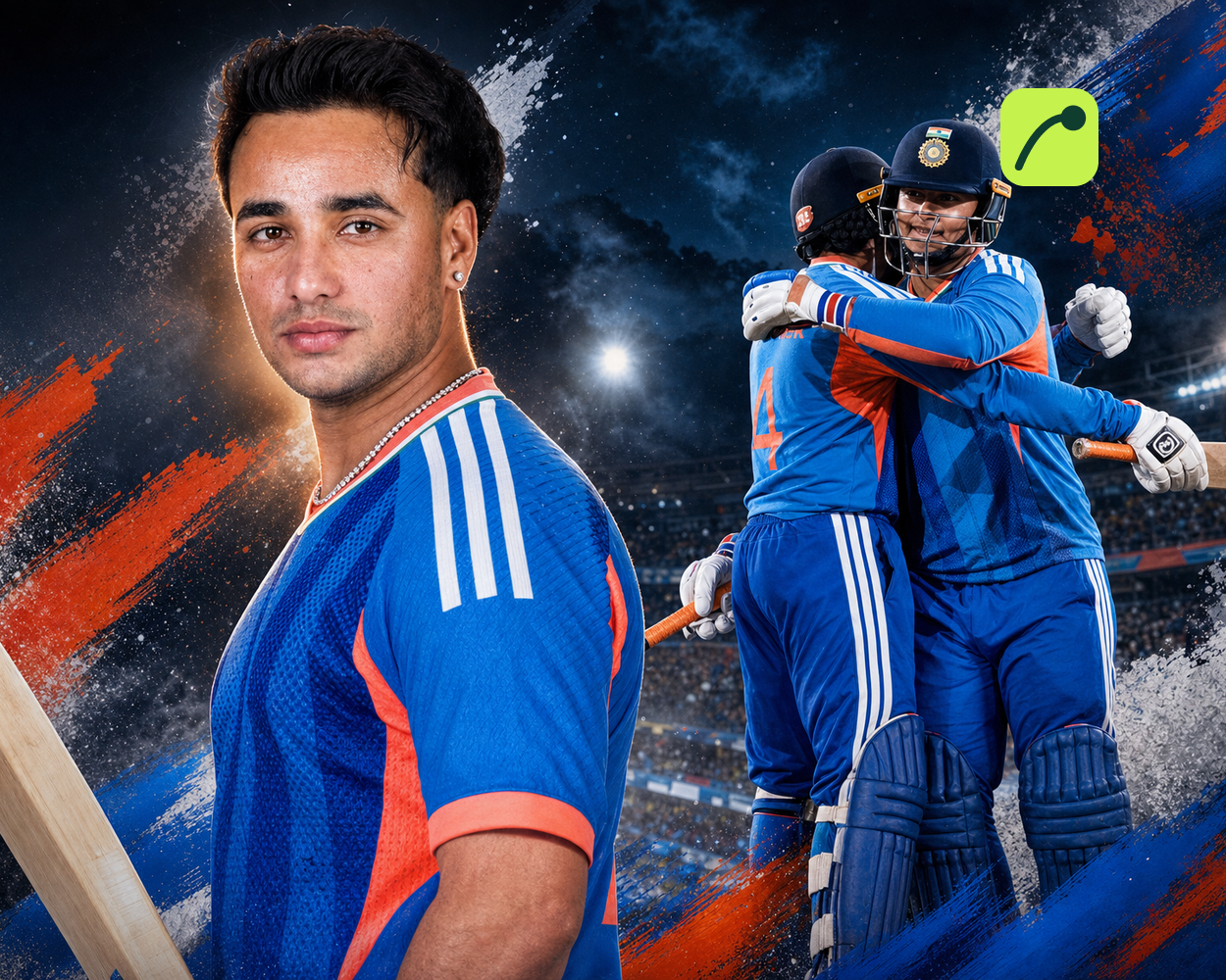 Abhishek Sharma Wellington century
