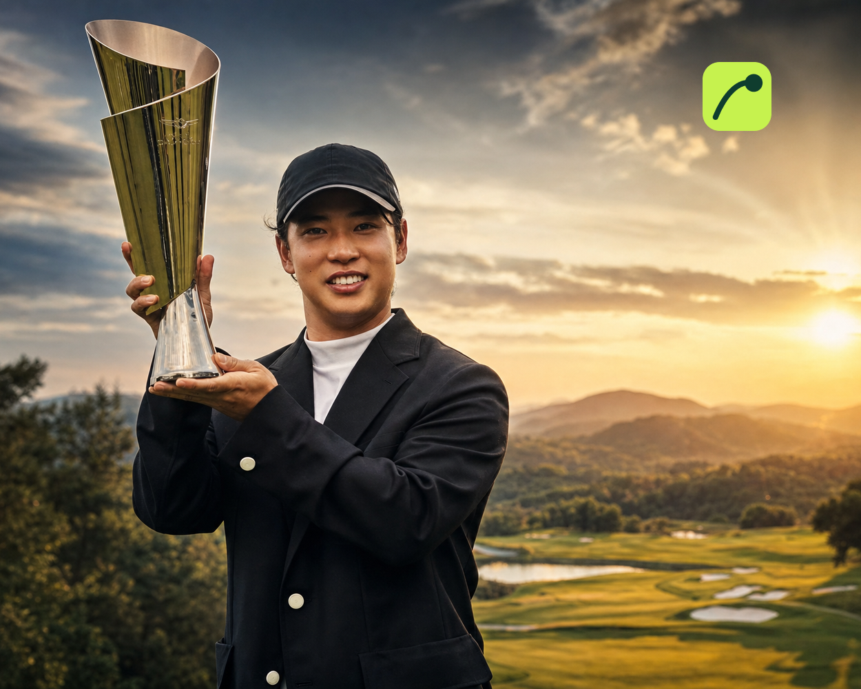 Yuto Katsuragawa golf victory